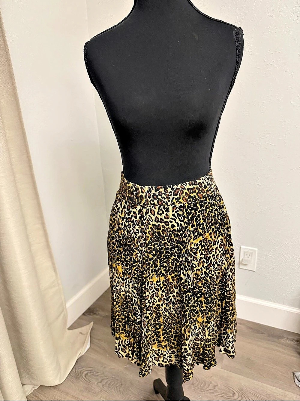 Vintage Her Style Leopard print Skirt